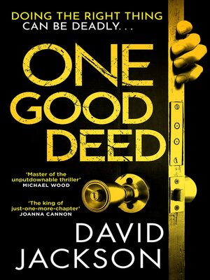 cover image of One Good Deed